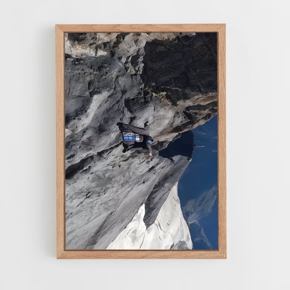 Poster Jeb corliss – affiche Vol en wingsuit (vue 4)